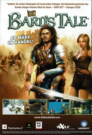 The Bard's Tale Magazine Advertisement