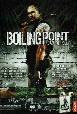 Boiling Point: Road to Hell Magazine Advertisement