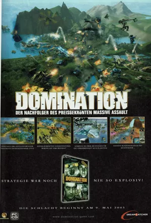 Domination Magazine Advertisement