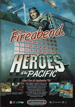 Heroes of the Pacific Magazine Advertisement