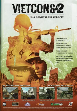 Vietcong 2 Magazine Advertisement