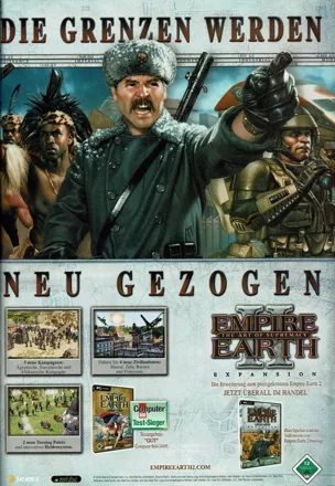 Empire Earth II: The Art of Supremacy Magazine Advertisement