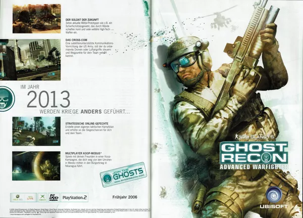Tom Clancy's Ghost Recon: Advanced Warfighter Magazine Advertisement