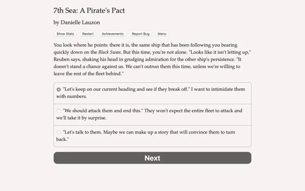 7th Sea: A Pirate's Pact Screenshot