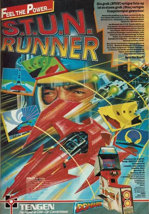 S.T.U.N. Runner Magazine Advertisement