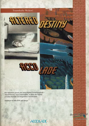 Altered Destiny Magazine Advertisement