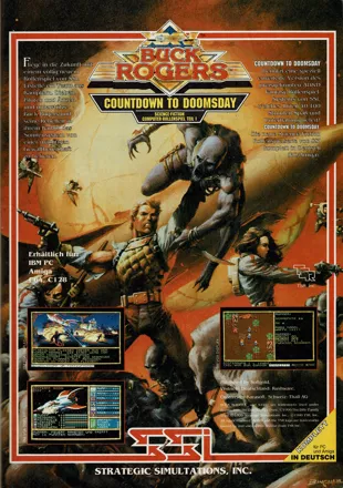 Buck Rogers: Countdown to Doomsday Magazine Advertisement