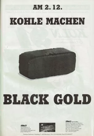 Black Gold Magazine Advertisement