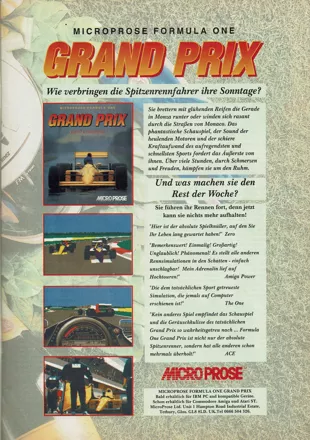 World Circuit Magazine Advertisement
