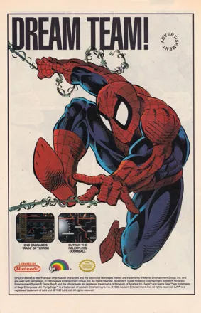 Spider-Man: Return of the Sinister Six Magazine Advertisement Page 9