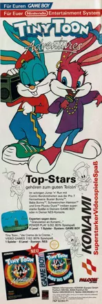 Tiny Toon Adventures: Babs' Big Break Magazine Advertisement