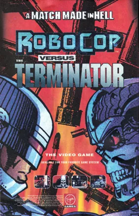RoboCop versus The Terminator Magazine Advertisement