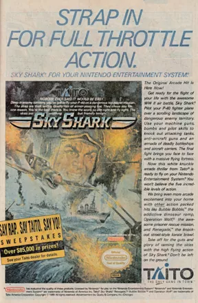 Sky Shark Magazine Advertisement Page 5