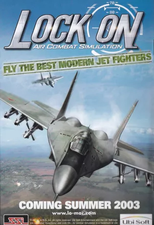 Lock On: Modern Air Combat Magazine Advertisement