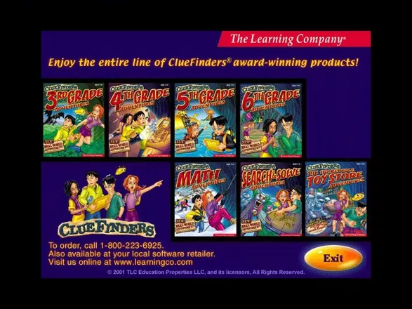 ClueFinders: 5th Grade Adventures Screenshot