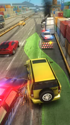 Highway Getaway: Police Chase Car Racing Game Screenshot