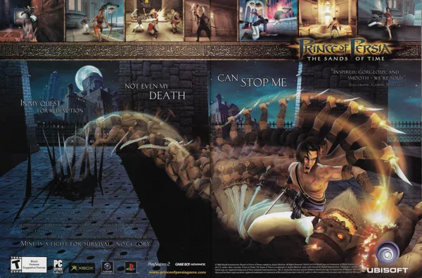 Prince of Persia: The Sands of Time Magazine Advertisement