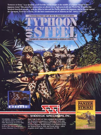 Typhoon of Steel Magazine Advertisement