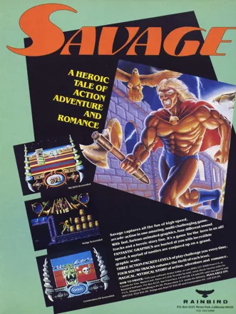 Savage Magazine Advertisement