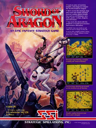 Sword of Aragon Magazine Advertisement
