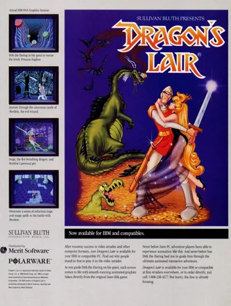 Dragon's Lair Magazine Advertisement