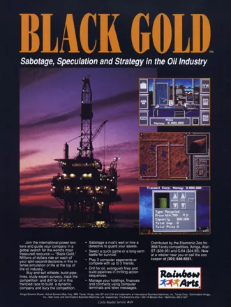 Black Gold Magazine Advertisement