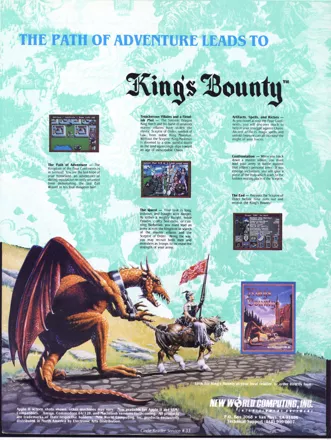 King's Bounty Magazine Advertisement