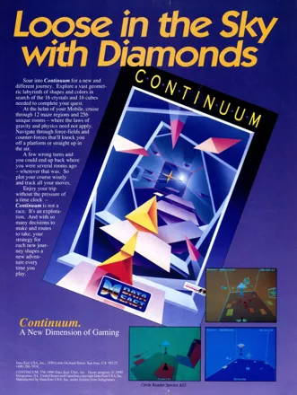 Continuum Magazine Advertisement