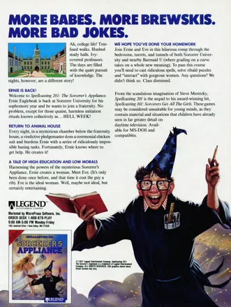 Spellcasting 201: The Sorcerer's Appliance Magazine Advertisement