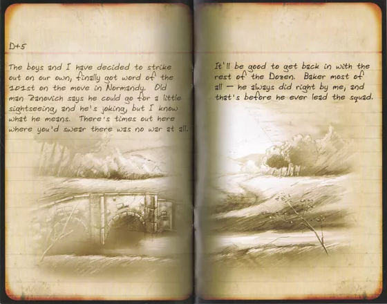 Brothers in Arms: Road to Hill 30 Other The Diary Of Johnny Rivas: Pages 11 & 12