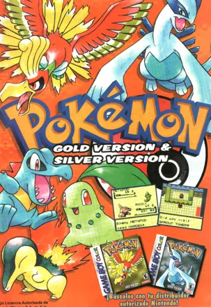 Pokémon Silver Version Magazine Advertisement Club Nintendo (Editorial Televisa, Mexico), Issue 107 (Year #9, No. 10 - October 2000)