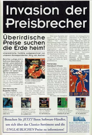 Strike Commander: CD-ROM Edition Magazine Advertisement Part 2