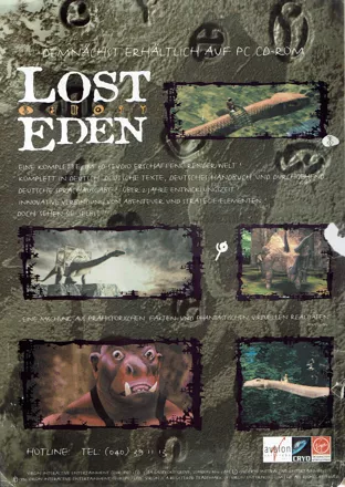 Lost Eden Magazine Advertisement