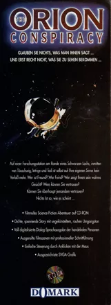 The Orion Conspiracy Magazine Advertisement