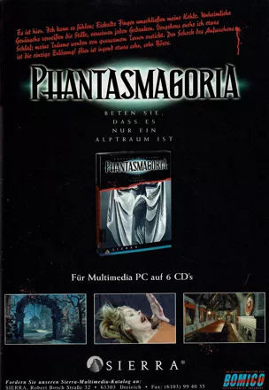 Roberta Williams' Phantasmagoria Magazine Advertisement