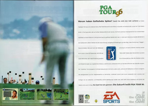PGA Tour 96 Magazine Advertisement