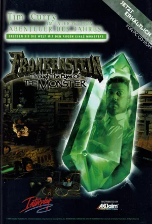 Frankenstein: Through the Eyes of the Monster Magazine Advertisement