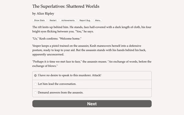 The Superlatives: Shattered Worlds Screenshot