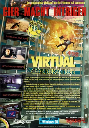 Virtual Corporation Magazine Advertisement