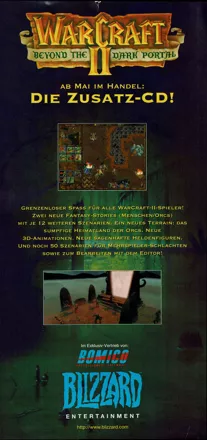WarCraft II: Beyond the Dark Portal Magazine Advertisement