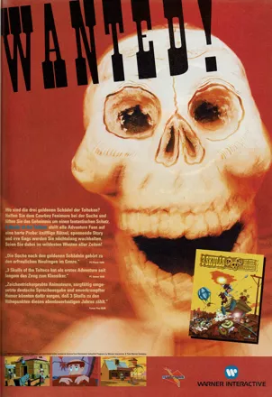 3 Skulls of the Toltecs Magazine Advertisement