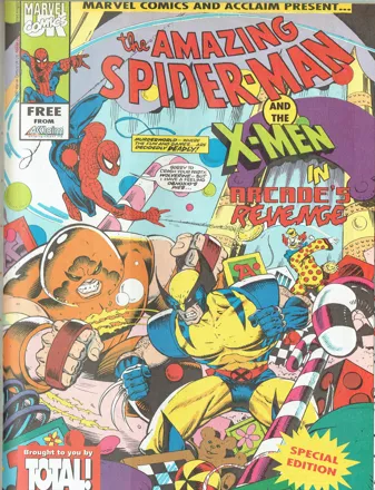 Spider-Man / X-Men: Arcade's Revenge Other Marvel UK promo comic 1992