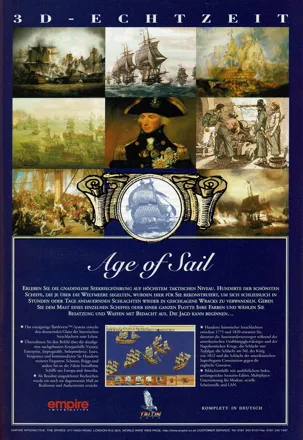 Age of Sail Magazine Advertisement