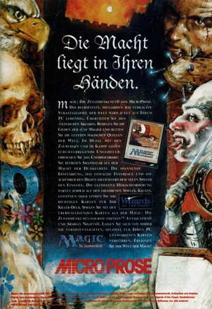 Magic: The Gathering Magazine Advertisement