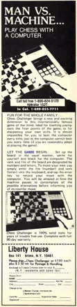 Chess Challenger Magazine Advertisement