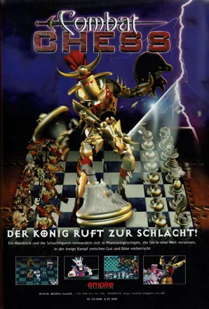 Combat Chess Magazine Advertisement