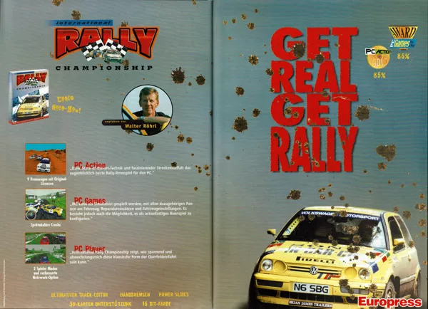 International Rally Championship Magazine Advertisement