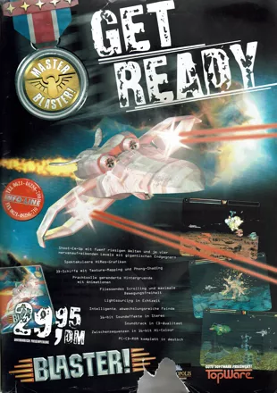 3 Mega Games: Science-Fiction Magazine Advertisement