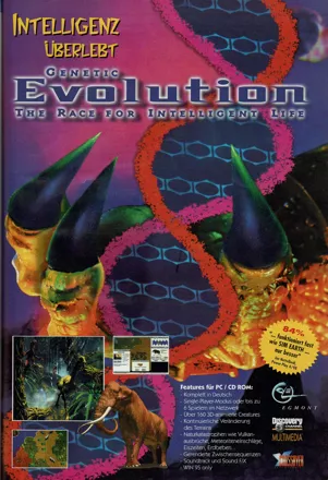 Evolution: The Game of Intelligent Life Magazine Advertisement