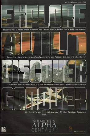 Sid Meier's Alpha Centauri Magazine Advertisement